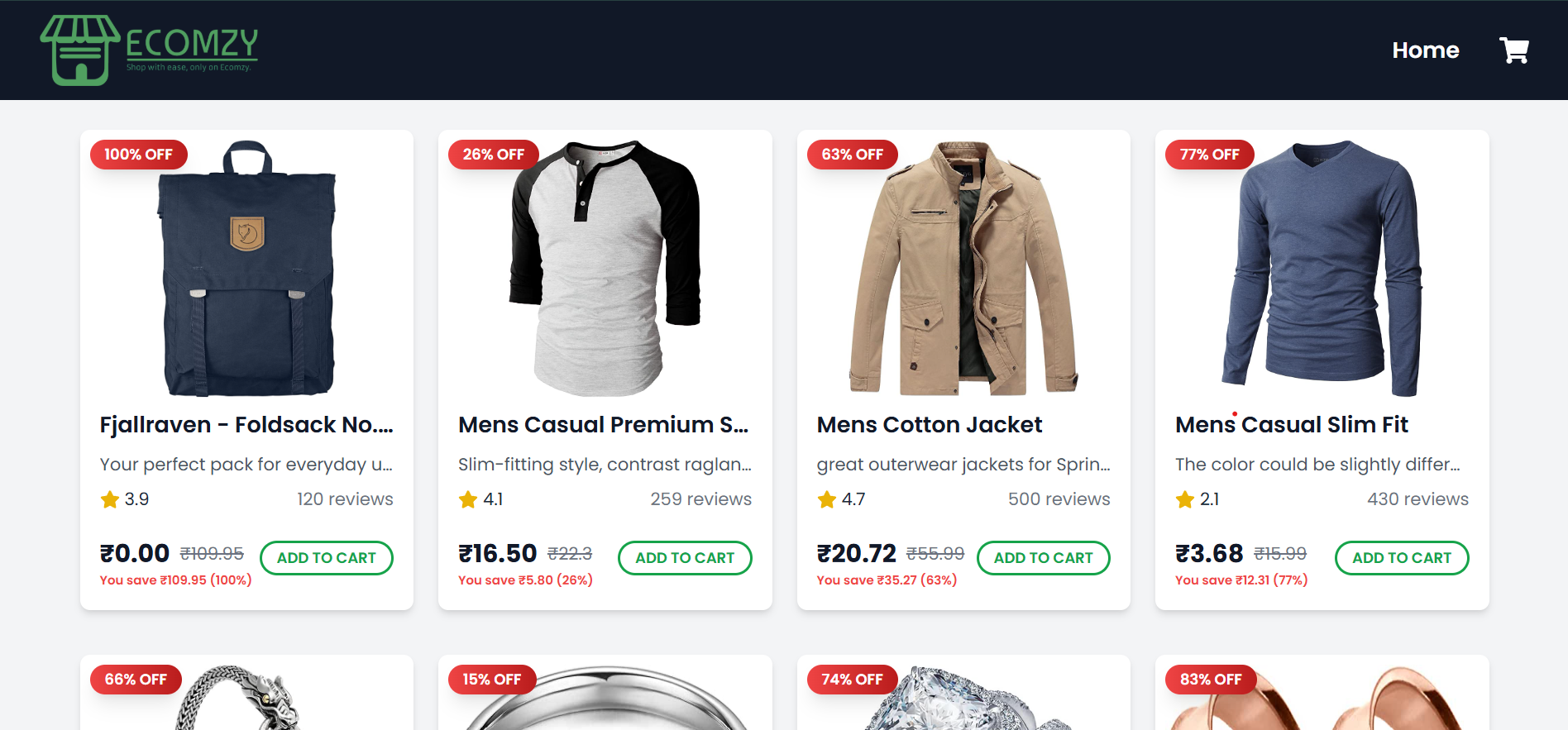 Ecommerce Website